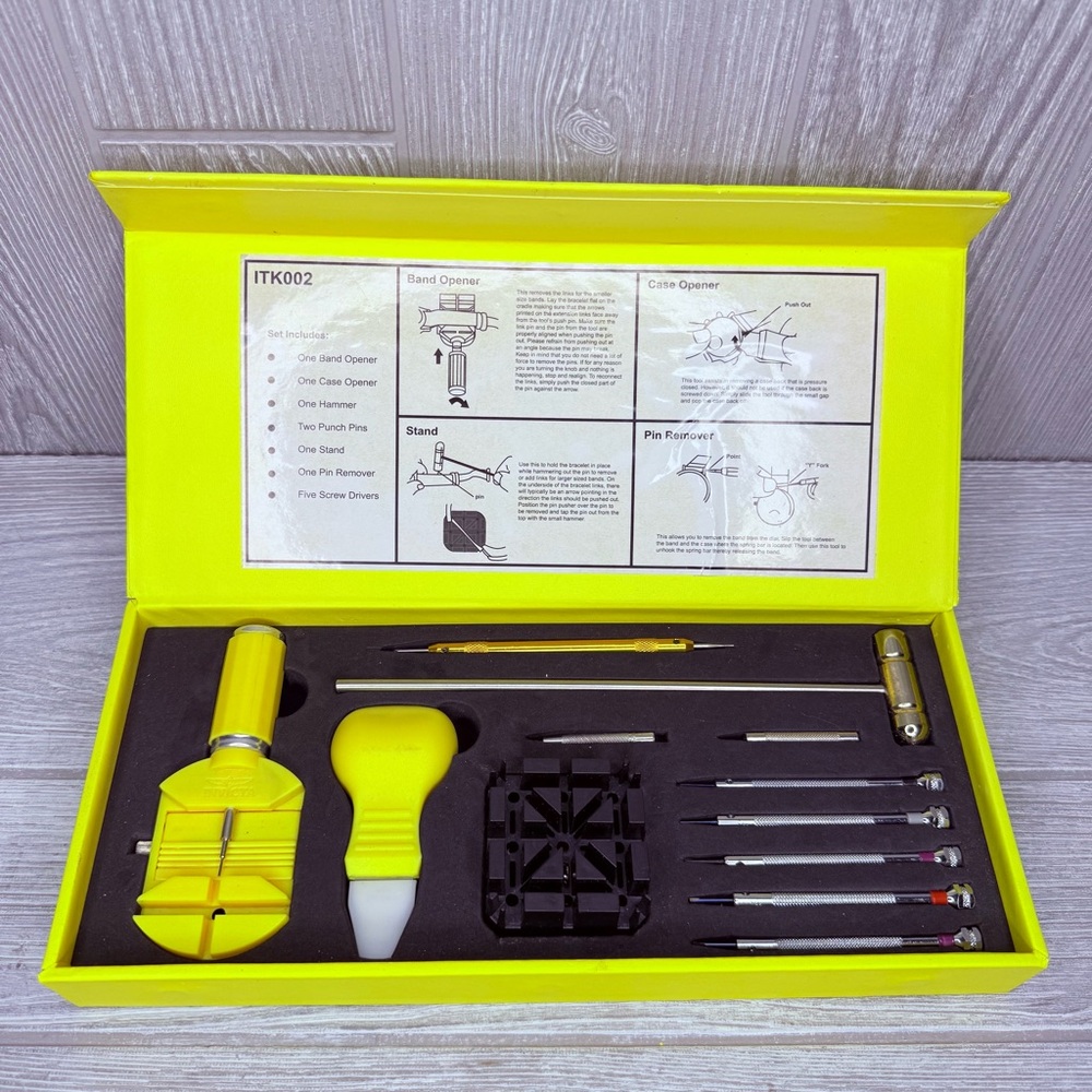 Invicta Multi-Function unisex-adult Watch Tool Kit Set with many tools